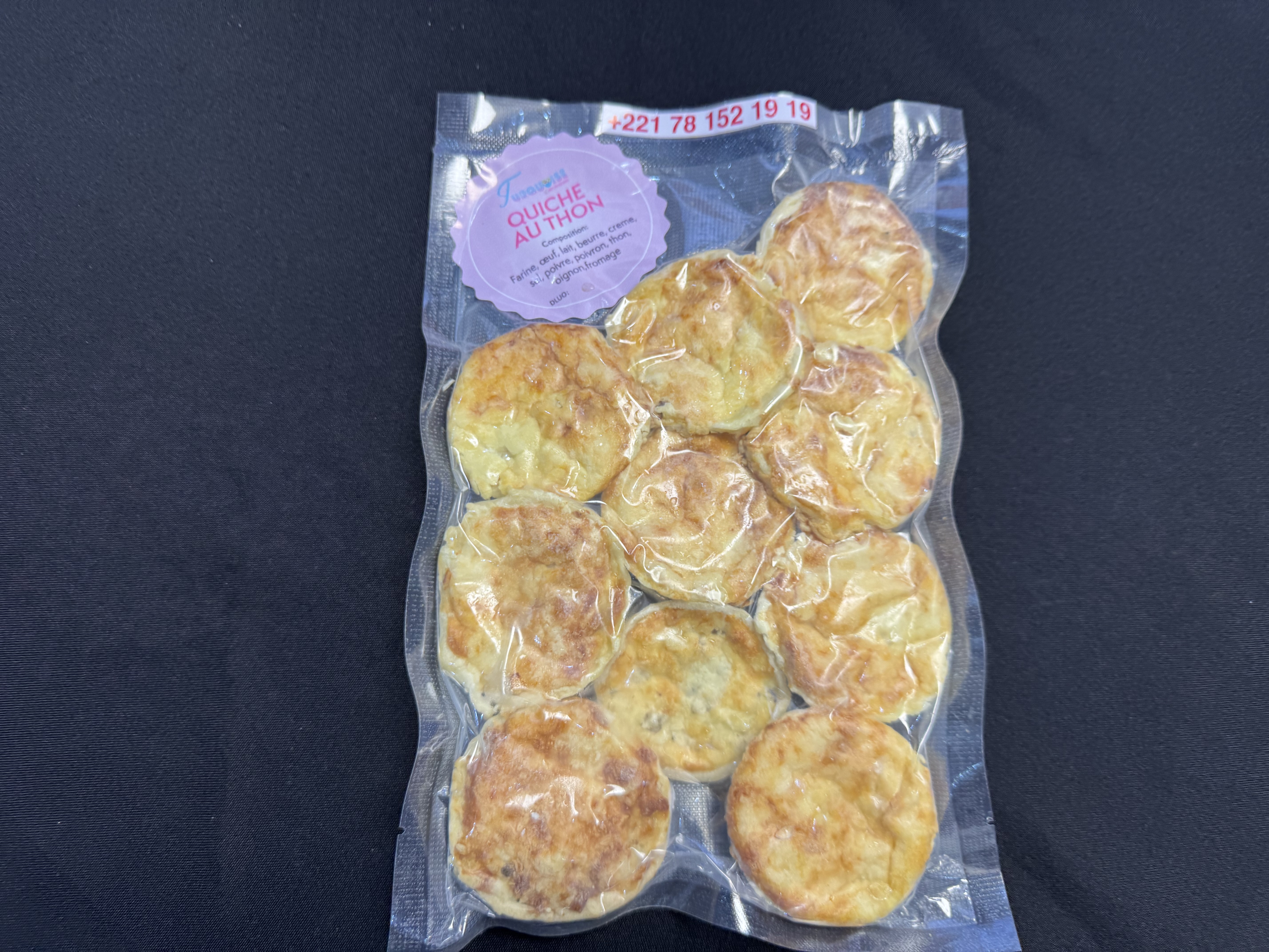MINIS QUICHES AU THON