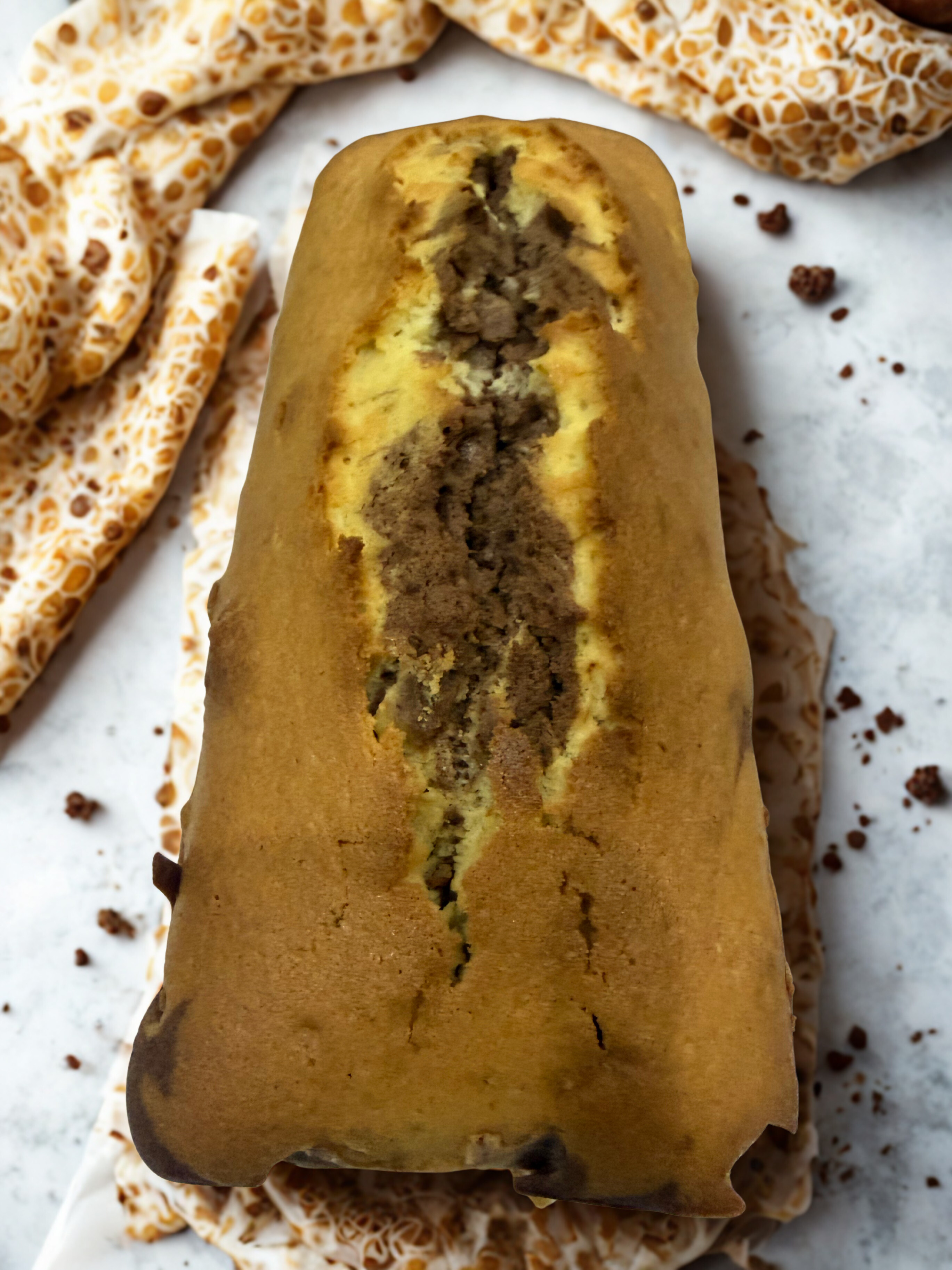 CAKE ENTIER MARBRE