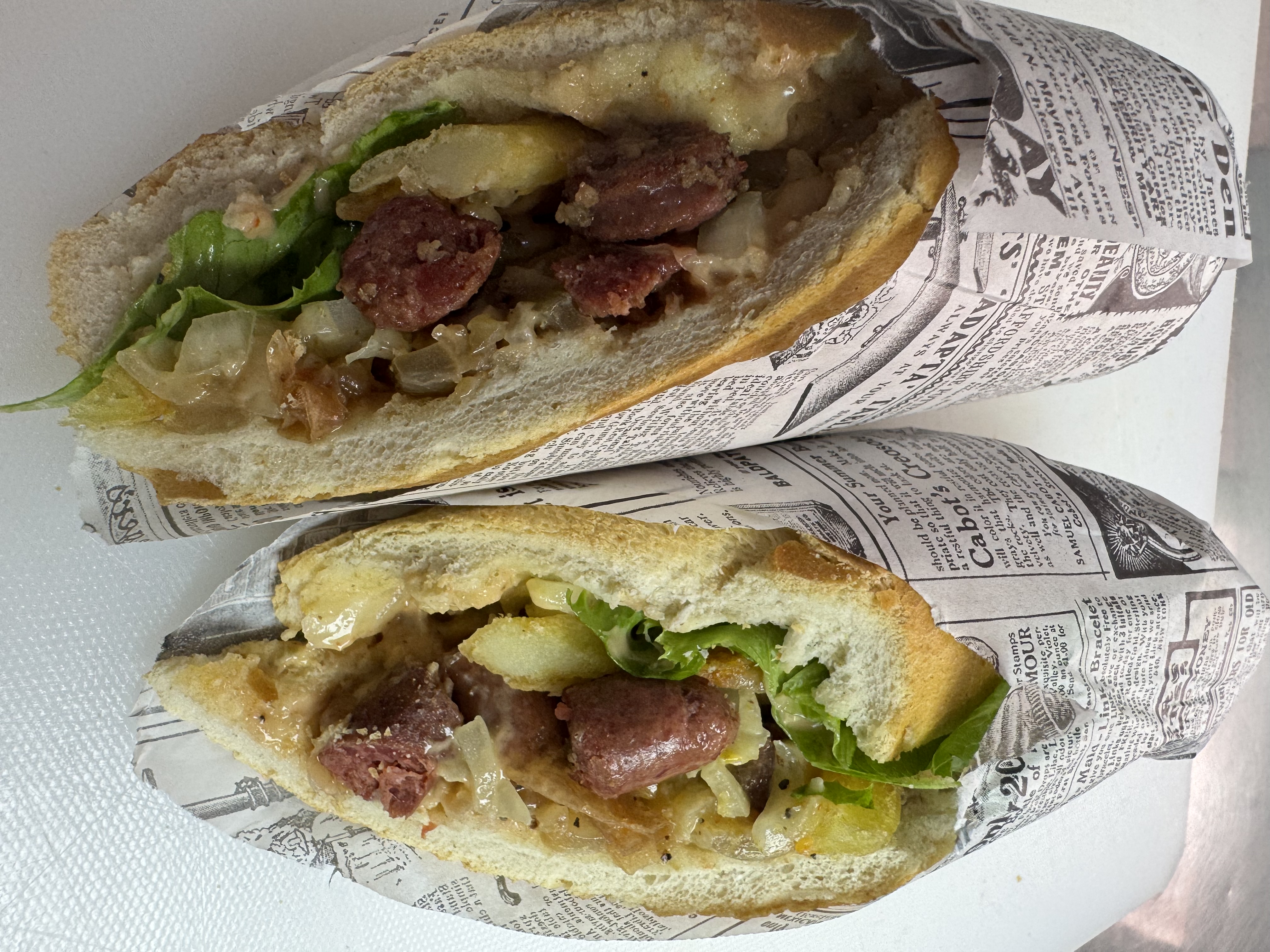 SANDWICH AUX MERGUEZ