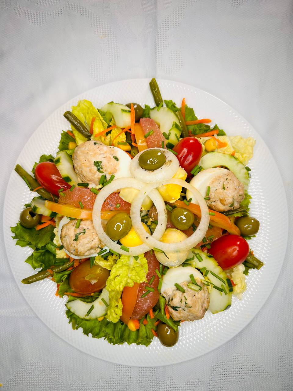 SALADE D'ŒUFS FARCI AU THON