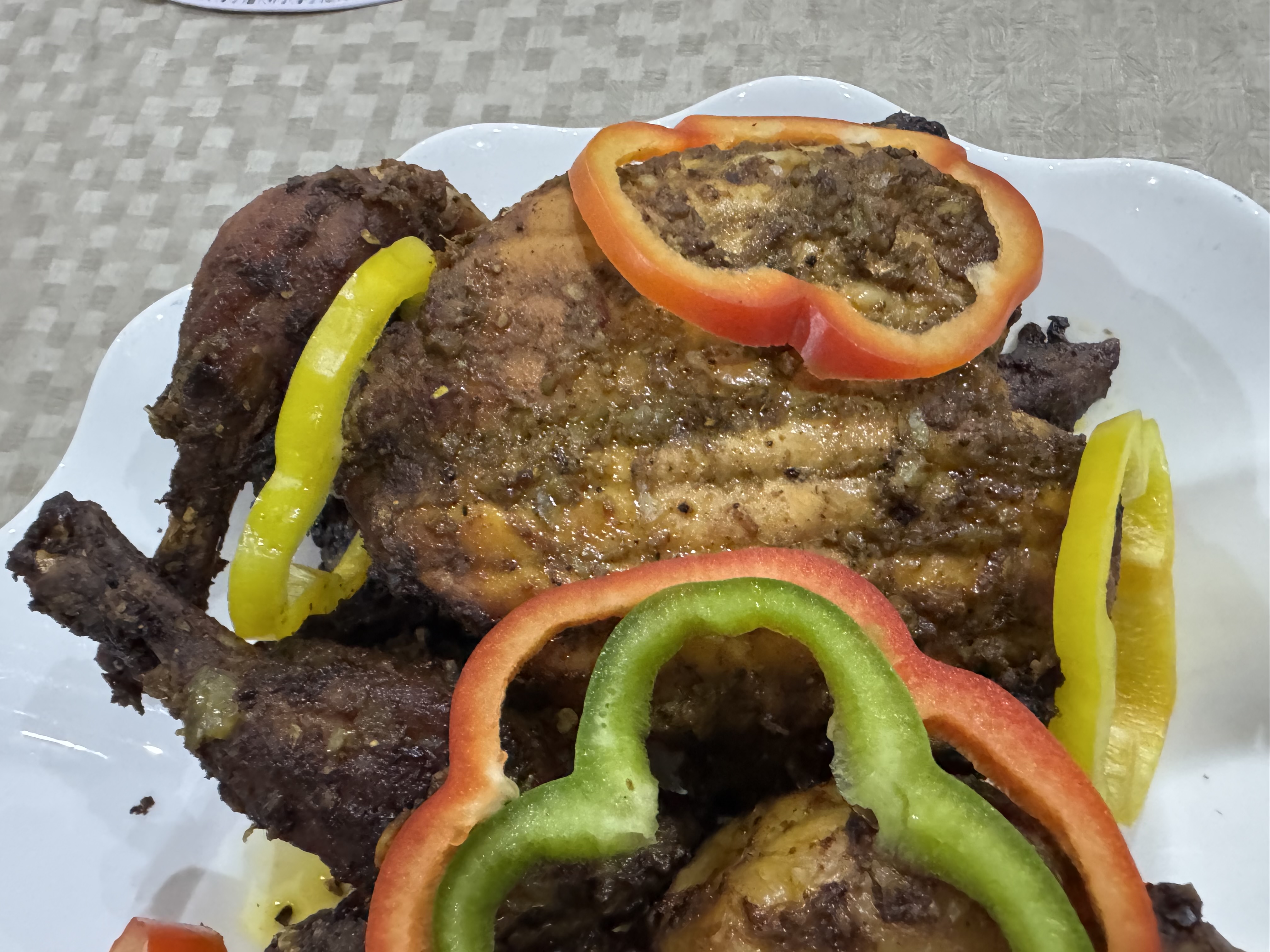 POULET ROTI SANS LA PEAU